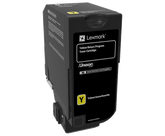 Lexmark Yellow Toner Cartridge 3K pages - 74C20Y0